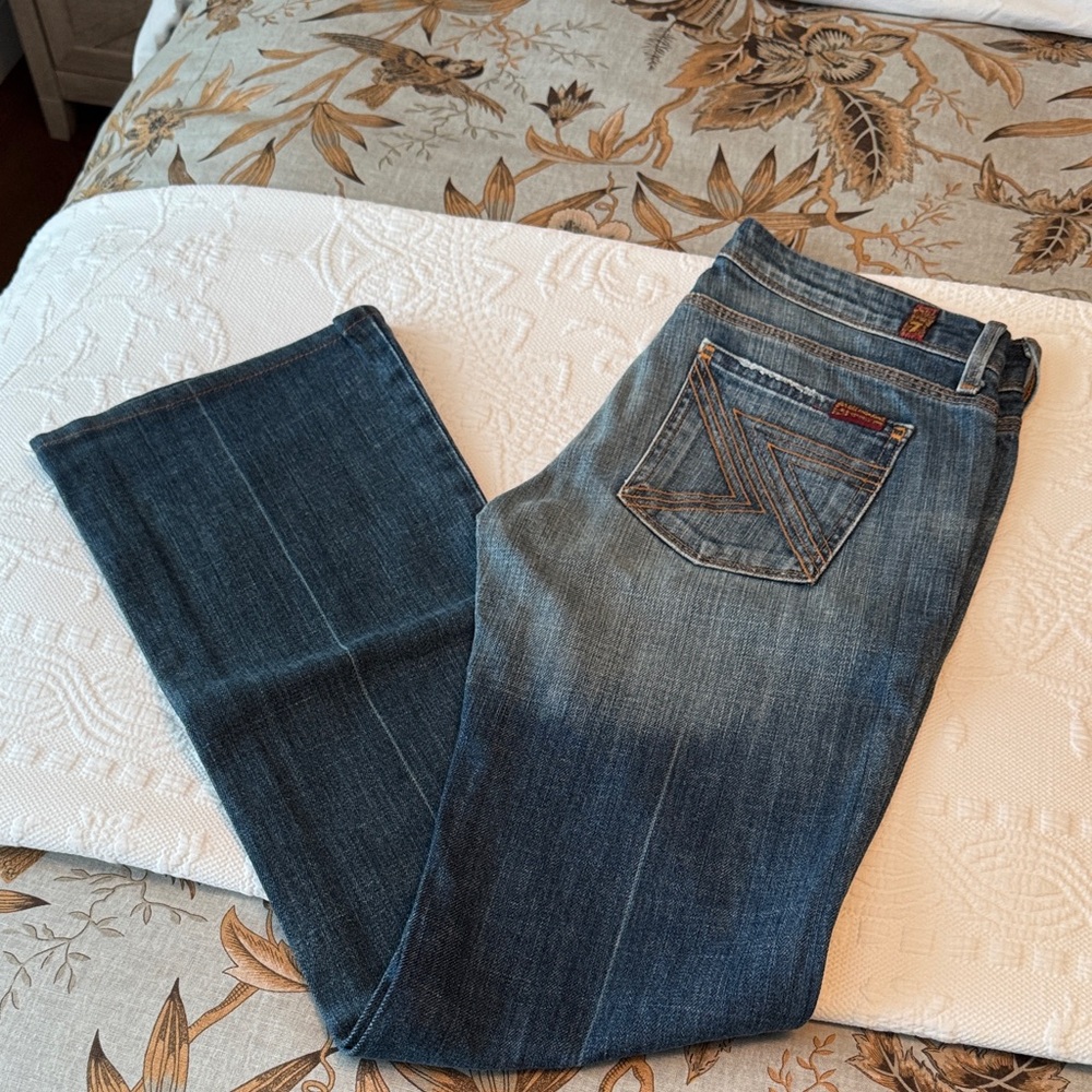 Vintage 7 for All Mankind Flynt Low Rise Jean